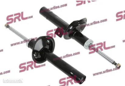 Par de amortecedores da frente Peugeot 206 Citroen Berlingo Peugeot Partner 1996 a 2008 - 1