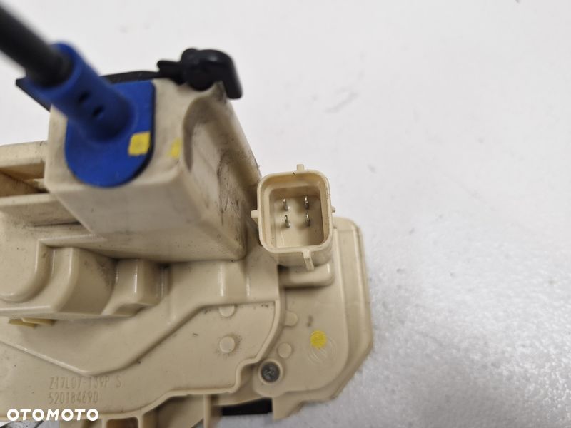 FIAT PANDA 3 III ZAMEK DRZWI LEWY TYŁ TYLNY 4 PIN 51843325 - 5