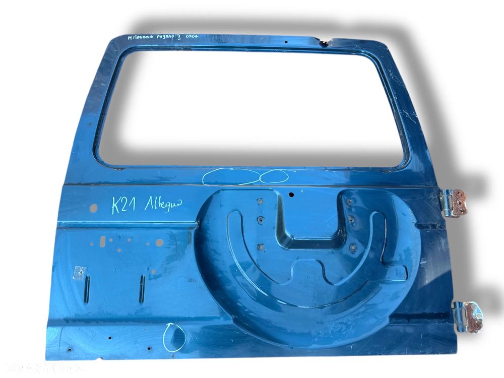 MITSUBISHI PAJERO I LONG KLAPA TYLNA BAGAŻNIKA BEZ SZYBY - 1