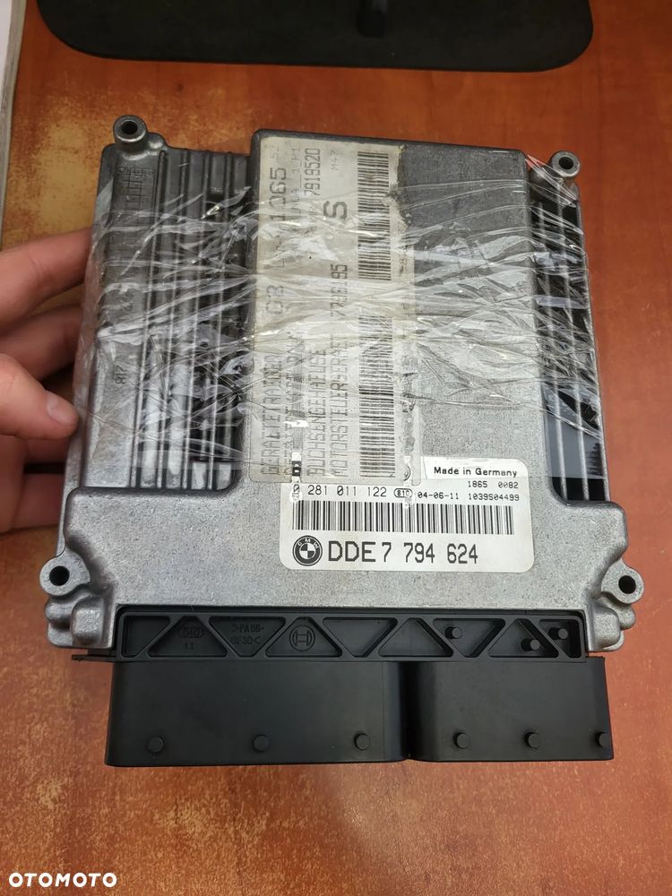 STEROWNIK KOMPUTER SILNIKA BMW E46 7794624 0281011122,  STEROWNIK EWS IMOBILIZERA 6905666 KLUCZ - 1