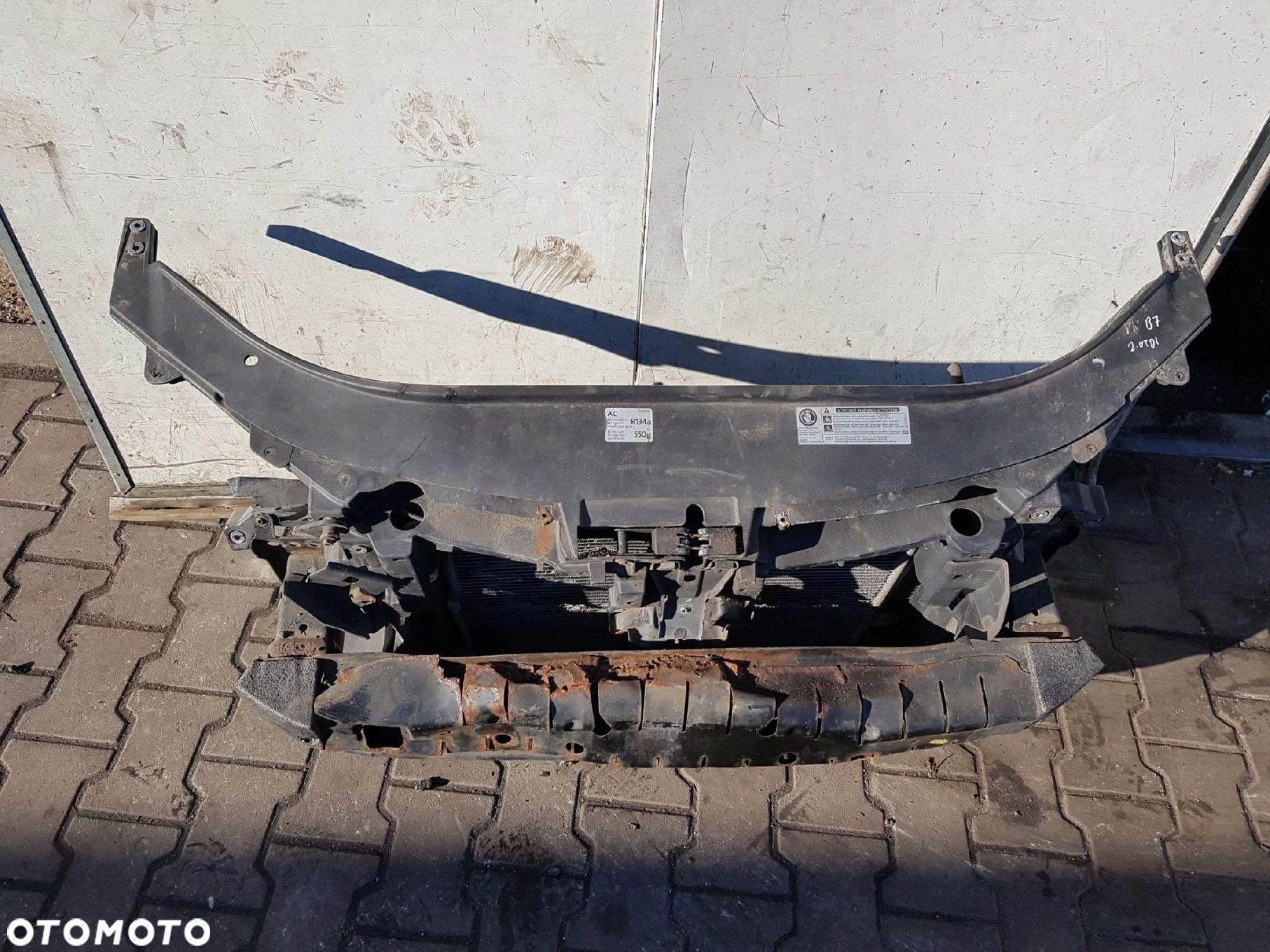 VW PASSAT B7 10-14r 2.0 TDI PAS PRZEDNI CHŁODNICE - 3