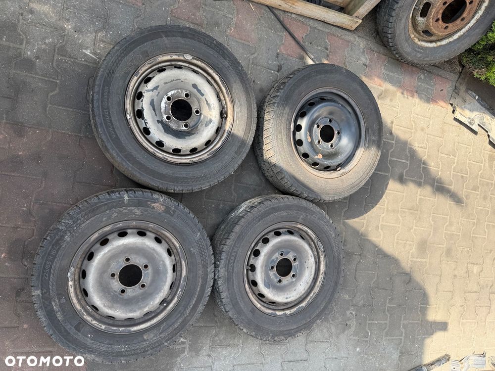 Komplet kół Multisezon 225/65R16C Continental VanContact 4Season opony 2025r Renault Master III - 1