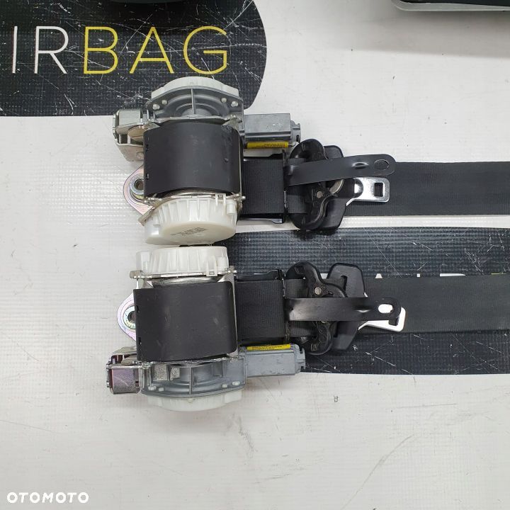 FORD FIESTA MK7 DESKA ROZDZIELCZA KONSOLA KOKPIT PULPIT PODUSZKI AIRBAG AIR BAG PASY KIT SET - 9