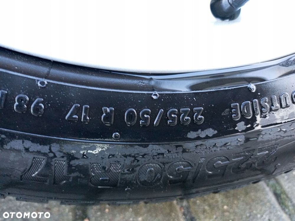 AUDI A3 A4 A5 A6 KOLA FELGI ALUFELGI OPONY ZIMA 225/50R17 SUPER STAN - 9