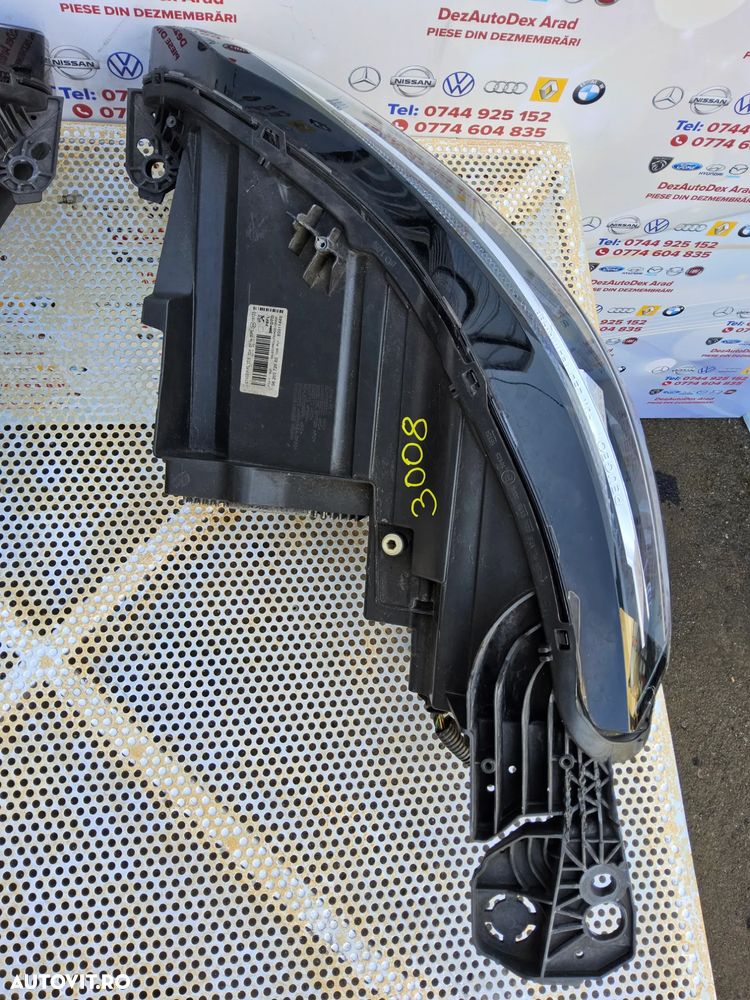 Far Peugeot 3008 5008 dupa 2016 FARURI stânga dreapta Full Led cod 9826572680 9826572780 - 14