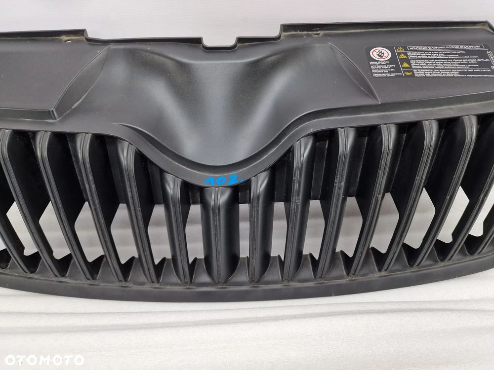 SKODA FABIA II LIFT 09-13 ATRAPA / GRILL PRZEDNI PRZÓD , NR 5J0853688B , NR AUKCJI GR102 - 8