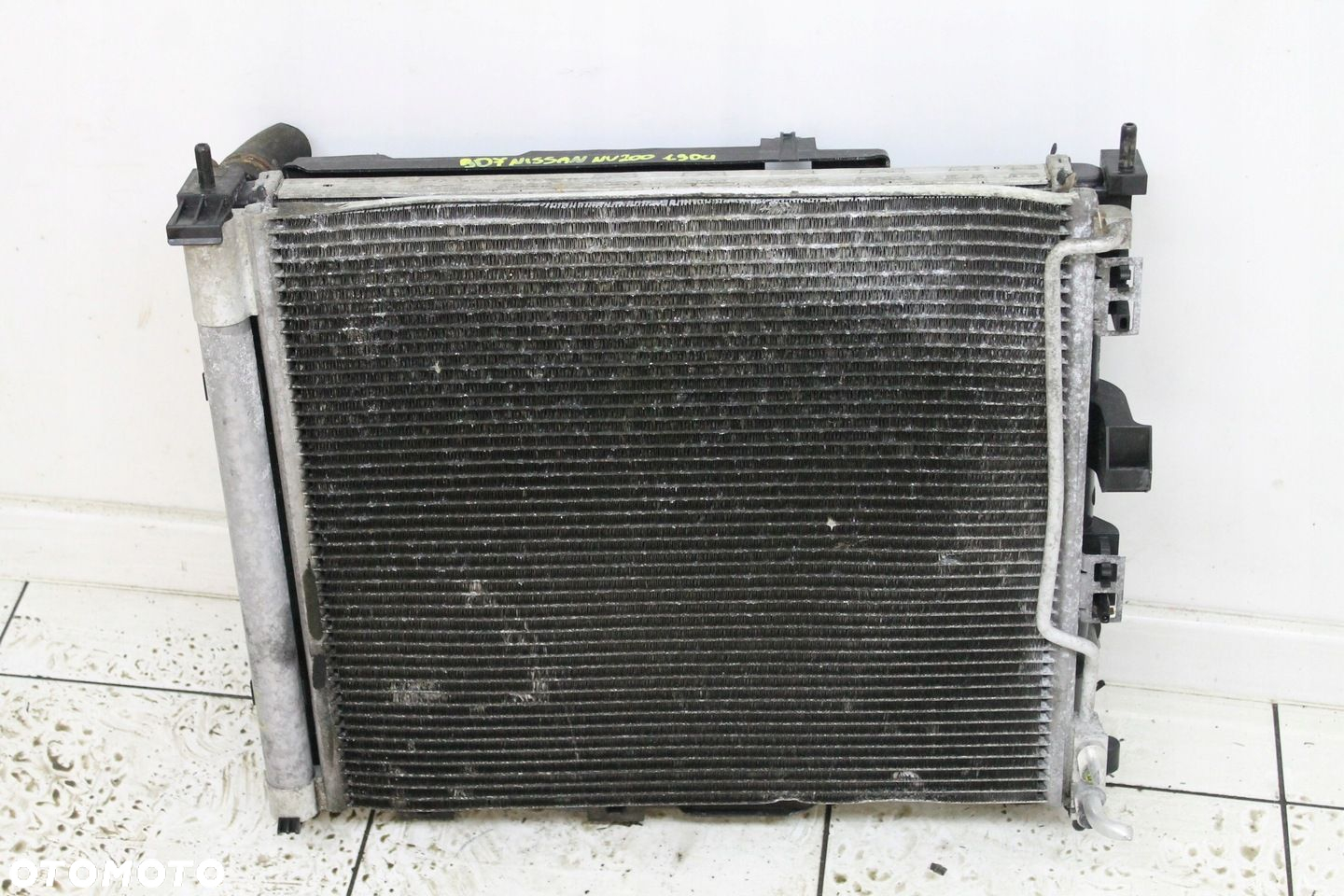 KOMPLET CHŁODNIC WENTYLATOR NISSAN NV200 2009R- 1.5 DCI - 2