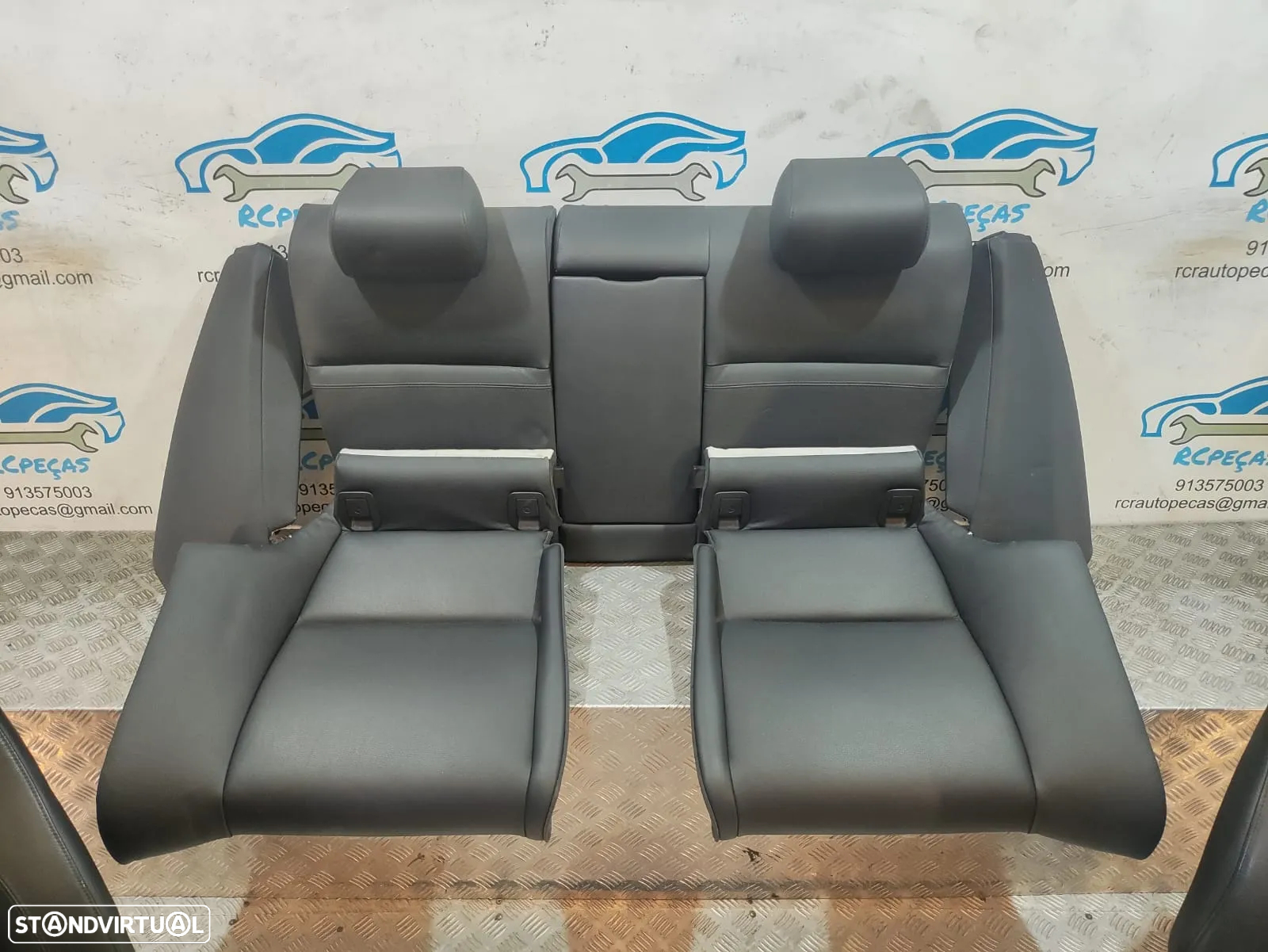 Conjunto Bancos em Pele Elétricos e Aquecidos BMW Serie 3 Coupe E92 LCi Pack M - 13