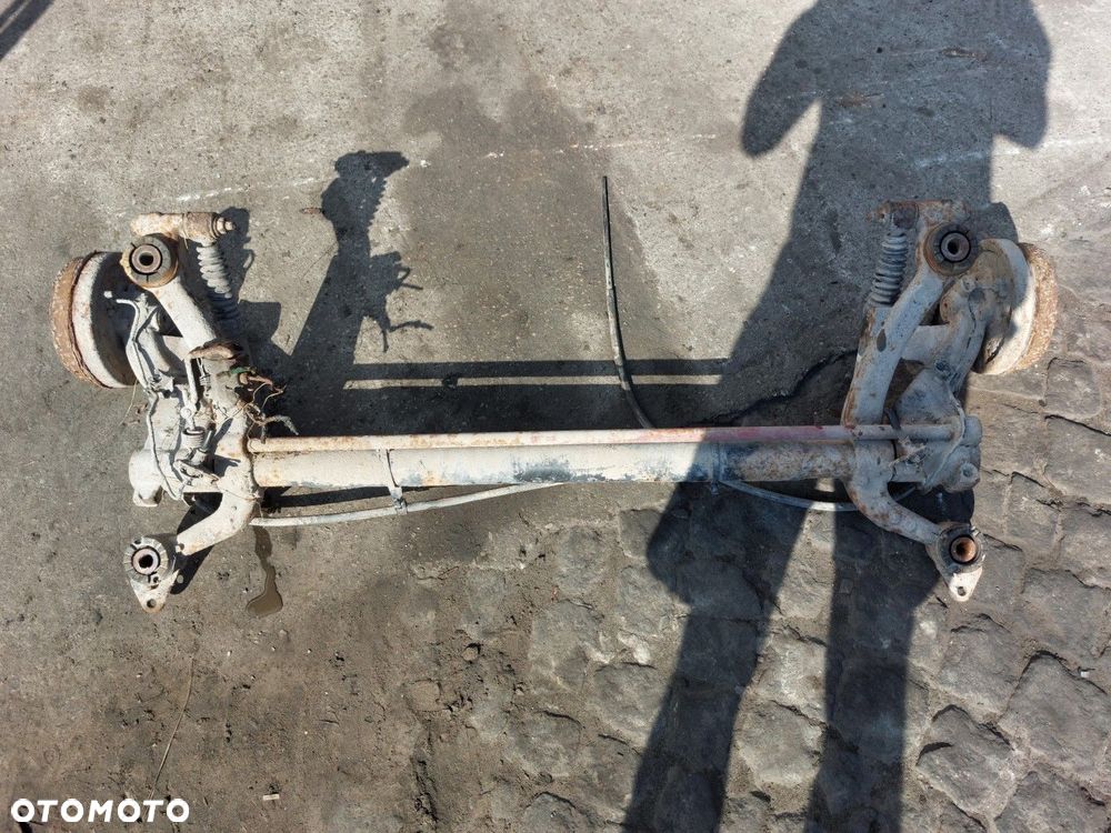 Belka tylna OŚ ZAWIESZENIA TYŁ PEUGEOT 206 98-10 HATCHBACK BĘBNY BEZ ABS - 1