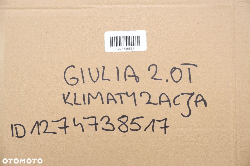 ALFA ROMEO GIULIA 2.0T CHŁODNICA KLIMATYZACJI 50534298 - 7