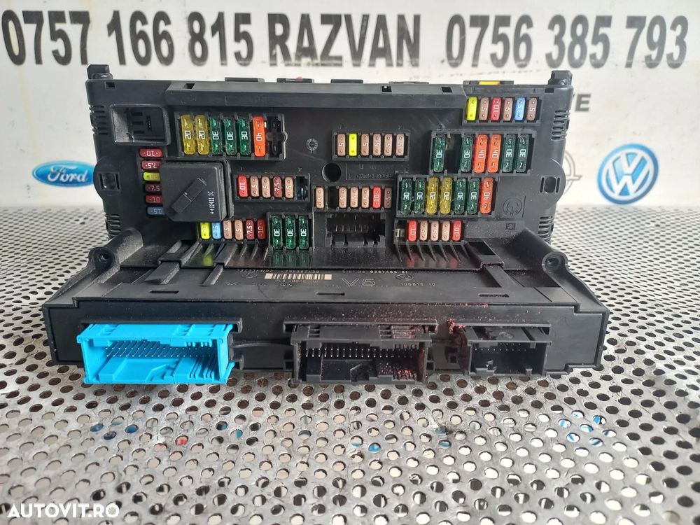 Modul Calculator Confort Panou Tablou Sigurante Bmw F10 F11 F01 F02 F03 F04 F07 Cod  Cod  Dezmembre - 4