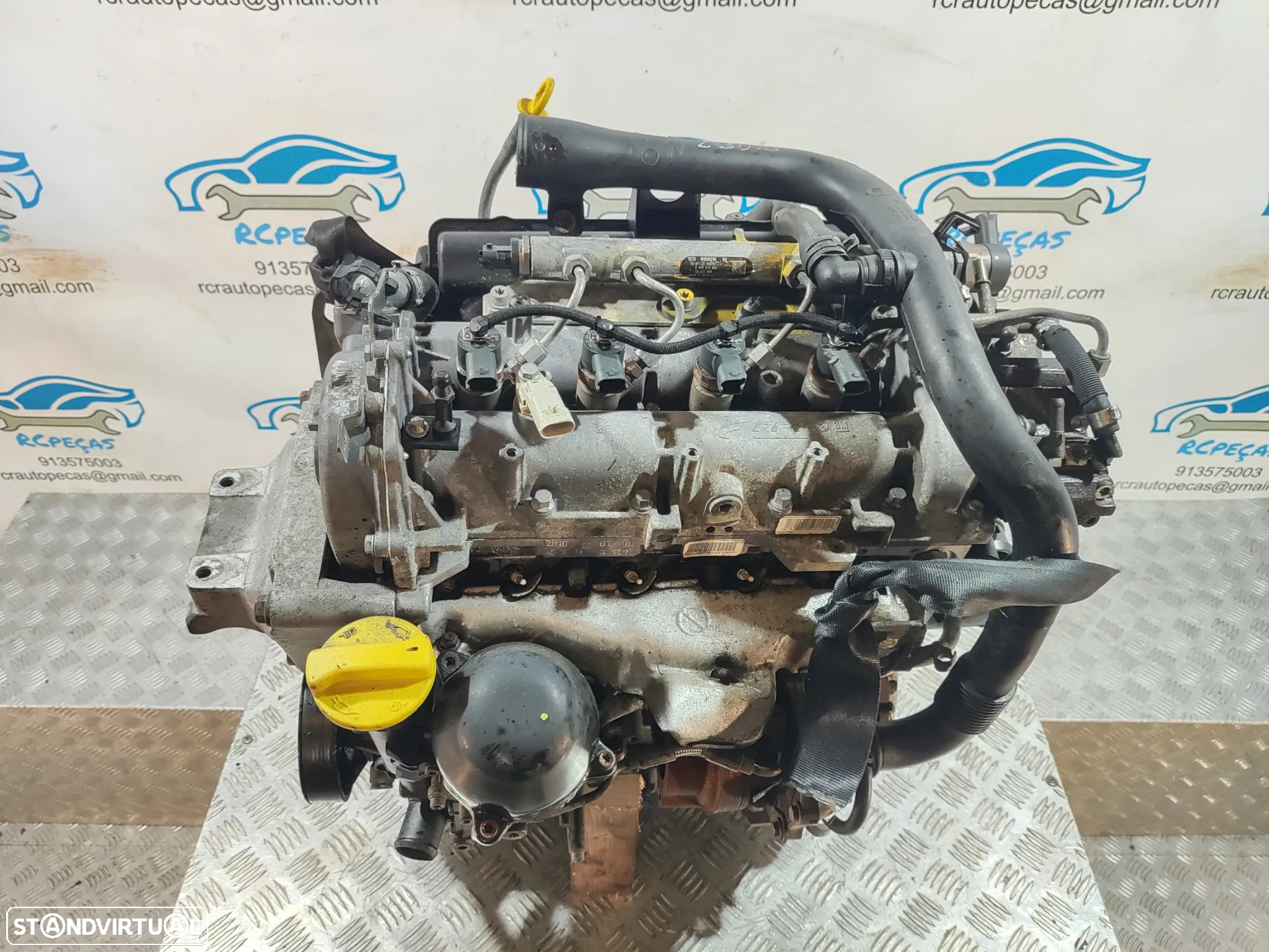 MOTOR COMPLETO OPEL 1.3CDTI 16V 75CV Z13DTJ BOSCH - 4