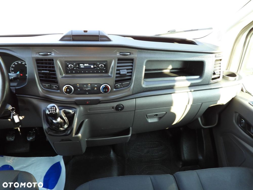 Ford TRANSIT SKRZYNIA PODWÓJNA KABINA DOKA 7 MIEJSC BLIŹNIACZE KOŁA KLIMATYZACJA  130KM - 31