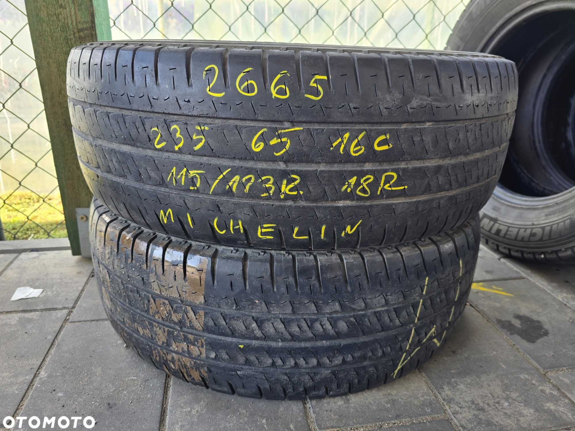 2x BUS Michelin Agilis 235/65r16C 115/113R N2665 - 1