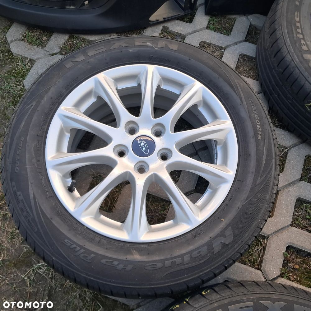 Koła letnie opony alufelgi lato Ford Mondeo MK5 oryginalne 6,5jx16 5x108 215/60/16 215/60R16 nexen - 13