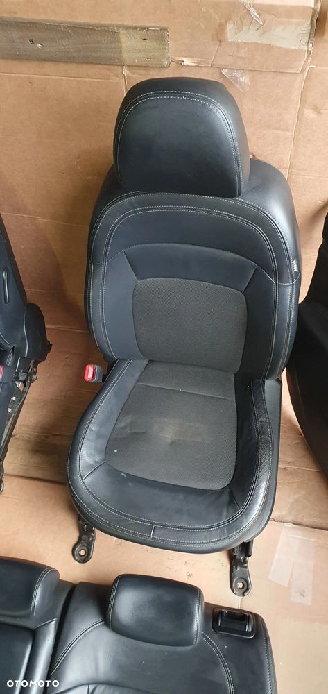 Fotele kanapa boczki podłokietnik komplet półskóra Kia Sportage III - 3
