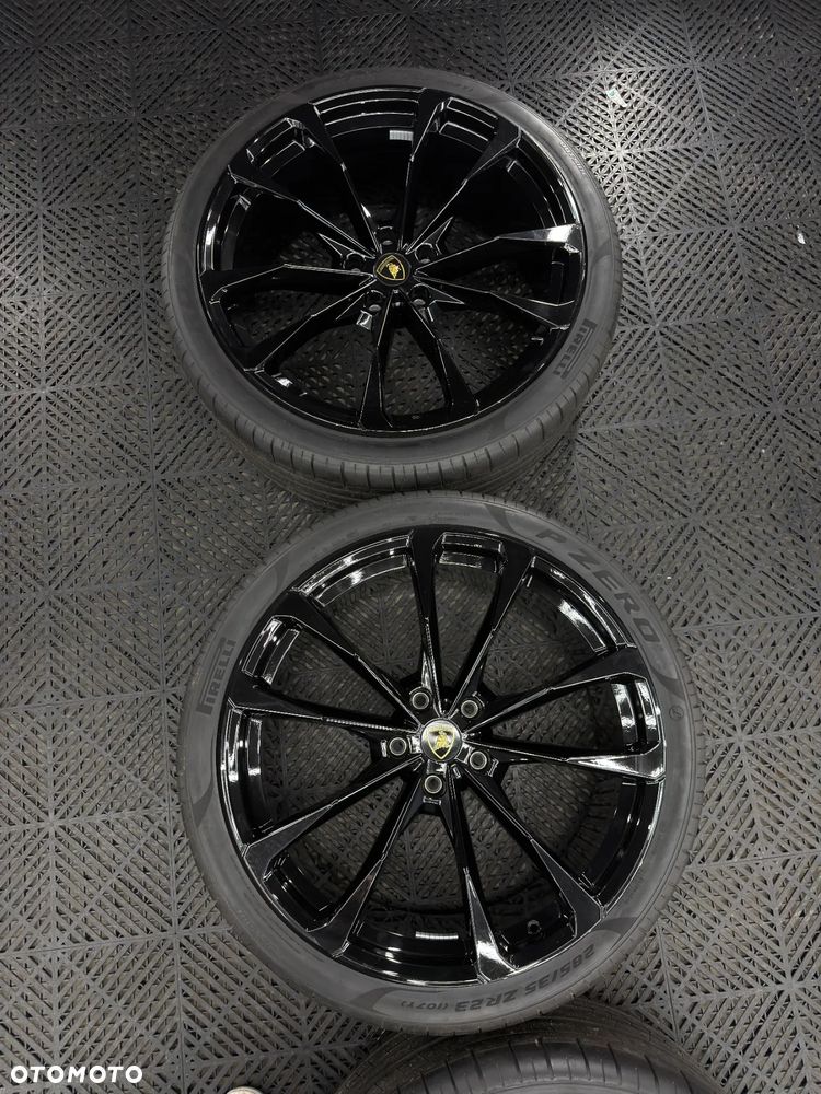 Oryginalne felgi Lamborghini Urus 23" + opony Pirelli P Zero – komplet - 6