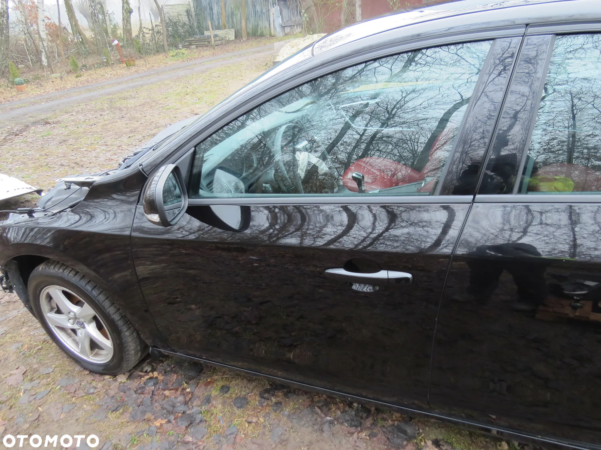 DRZWI LEWY PRZÓD PRZEDNIE KIEROWCY 717-46 ONYX BLACK VOLVO S60 II V60 I 10-18 - 2