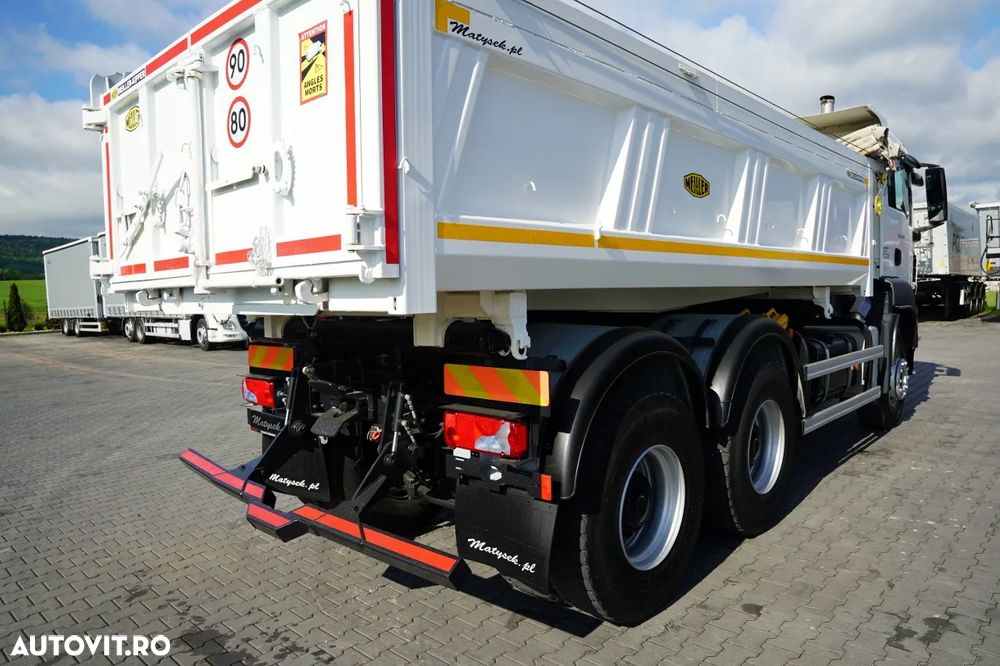 MAN TGS 33.360 / 6x4 / BASCULATOR / HIDRODECKER / MEILLER KIPPER / BORDMATIC / AUTOMAT / EURO 5 - 20