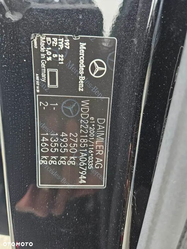Mercedes-Benz Klasa S 500 4-Matic L 7G-TRONIC - 18
