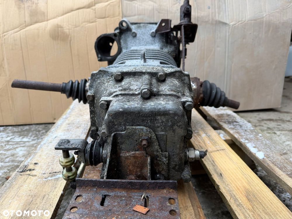 skrzynia biegów vw t3 2.0 dk transporter oryginał kompletna - 6