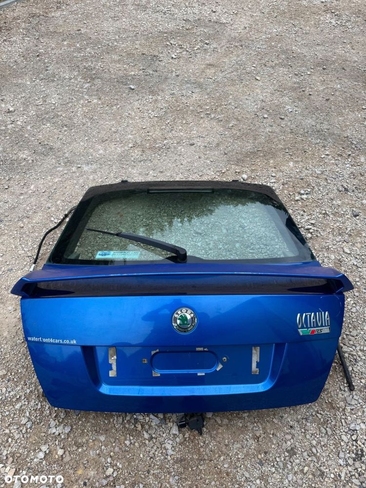 KLAPA BAGAŻNIKA TYŁ SKODA OCTAVIA II 04-08r RS HB KOD 9463 - WAWA - 2