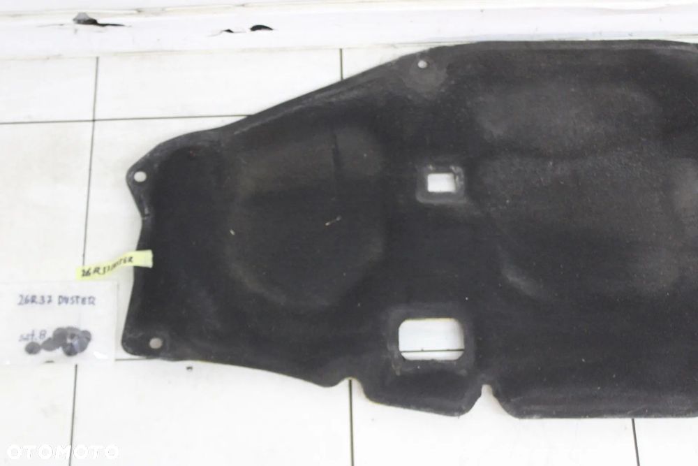 DACIA DUSTER I 2010R- WYGŁUSZENIE WYCISZENIE PODBITKA MASKI + SPINKI - 2