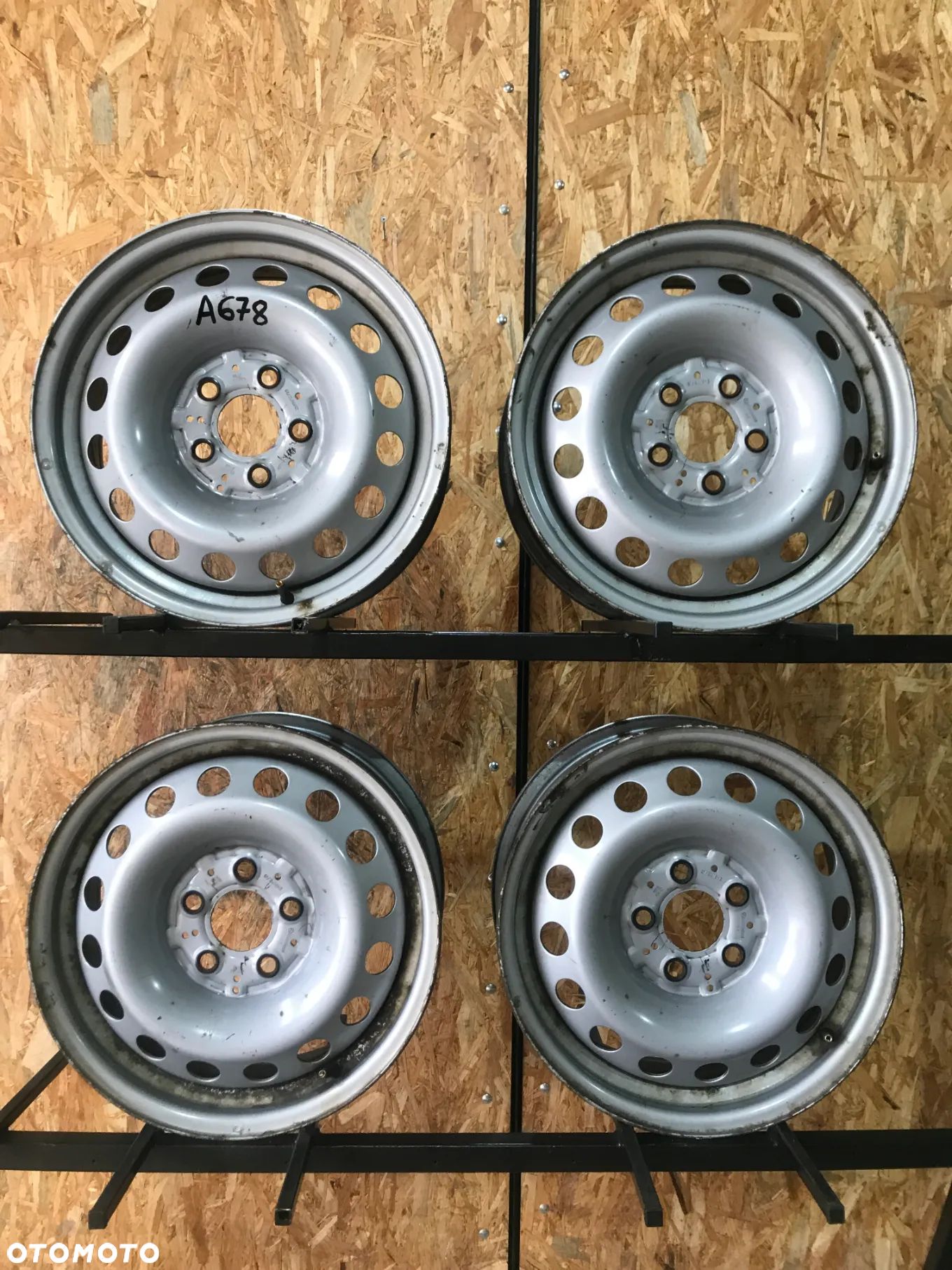 4 FELGI STAL. MERCEDE VITO 447 2014r.- 16'' - 1