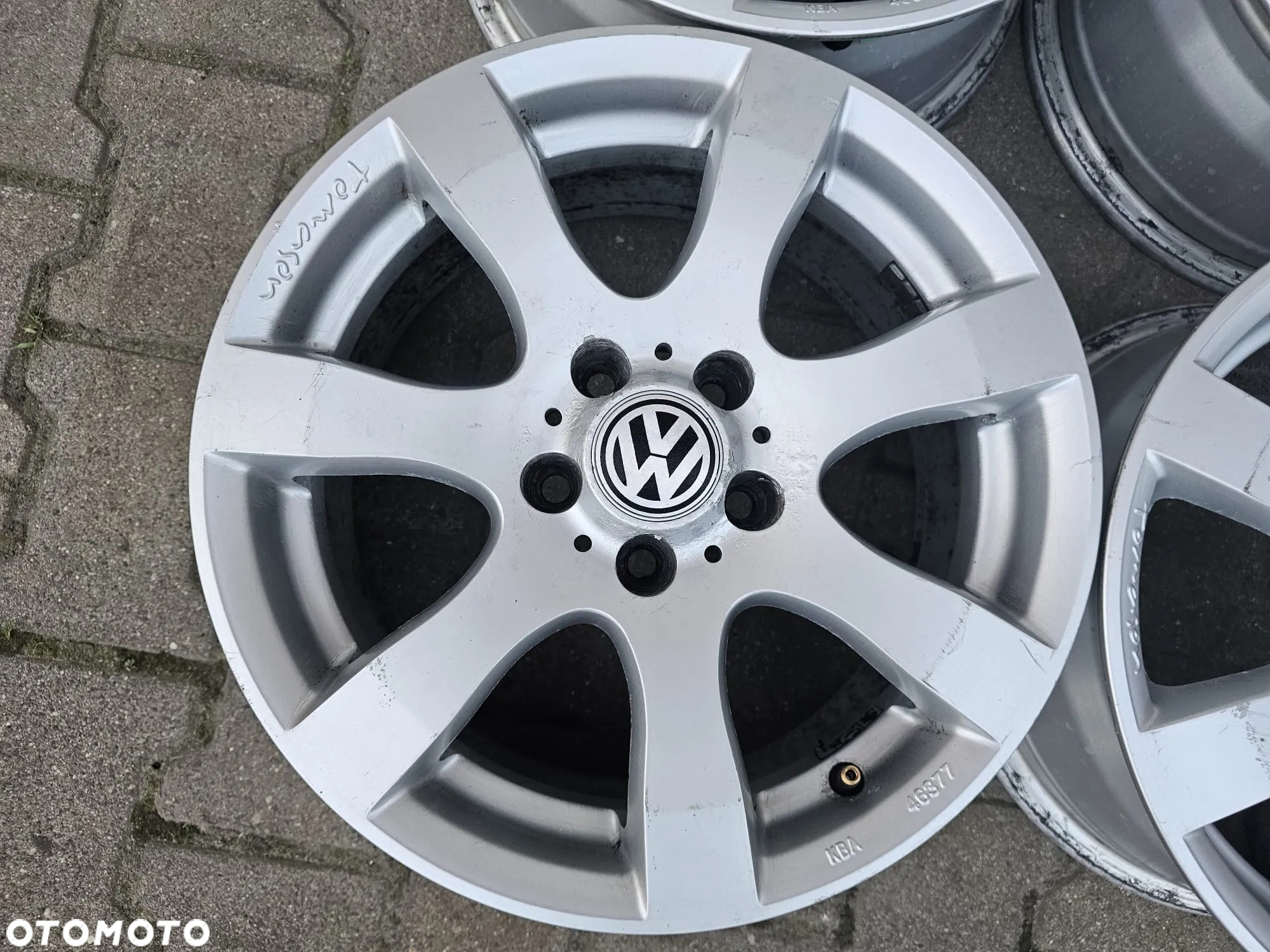 6,5J 16'' 5x100 ET40 Tomason Volkswagen Golf IV Skoda Fabia Octavia Seat Ibiza Leaon Toledo Audi A3 Toyota Avenesis - 5