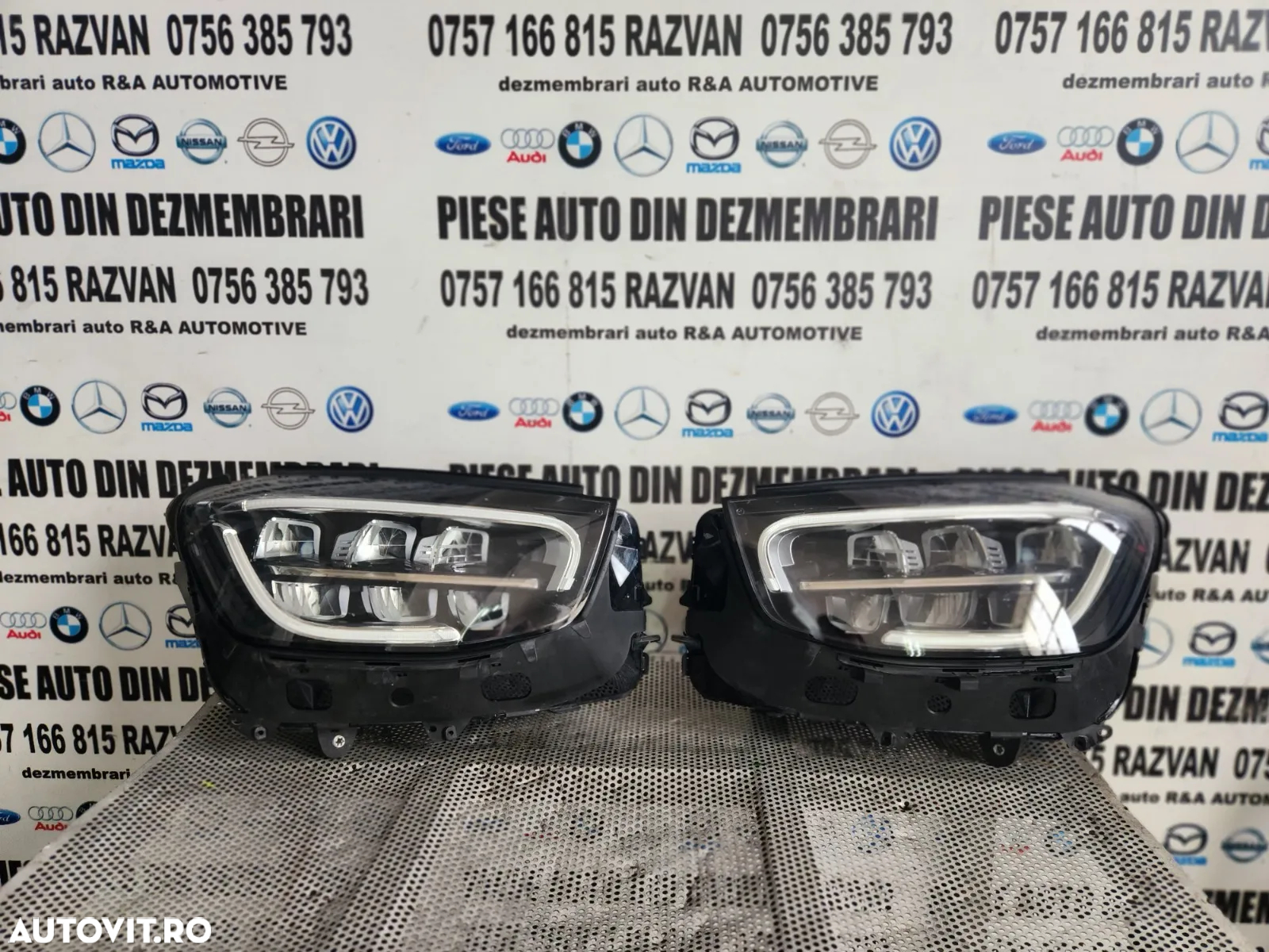 Faruri Far Stanga Dreapta Full Led Mercedes Glc W253 X253 Facelift Complete An 2019-2020-2021-2022 - 3