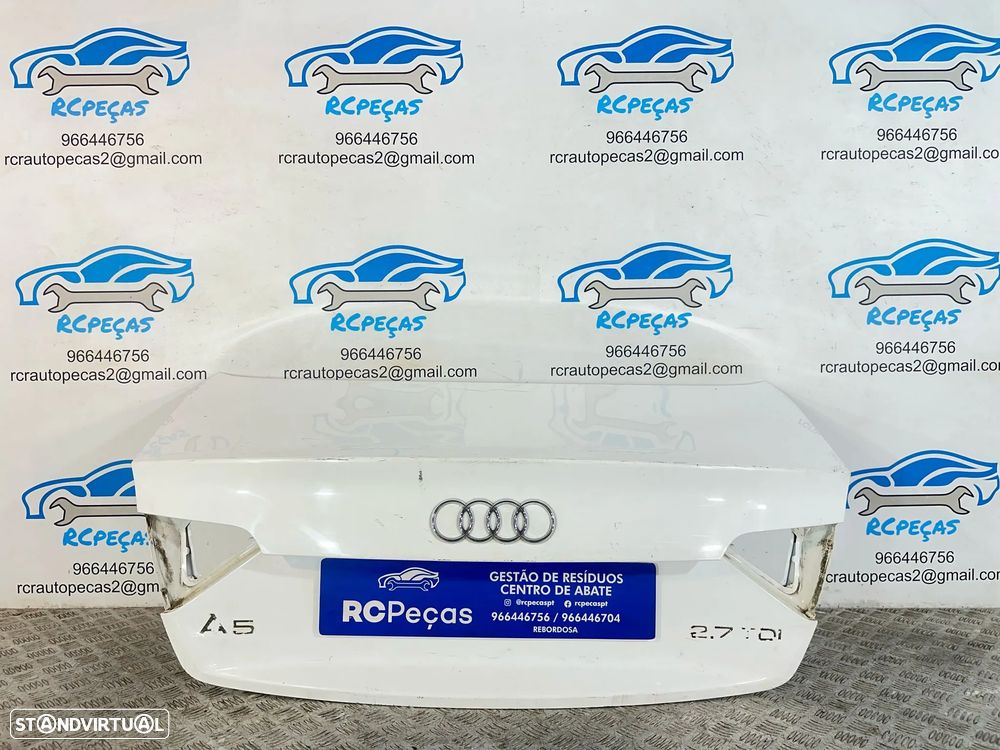 .Porta Tampa Mala Audi A5 8T 8T3 Coupe Farolins Fecho Puxador - 2