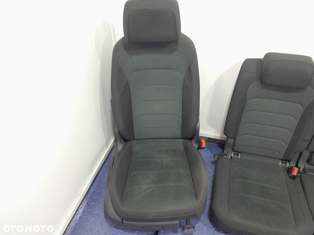 VW TIGUAN II FOTELE KANAPA KOMPLET WNĘTRZE ALCANTARA ERGO ACTIVE - 2