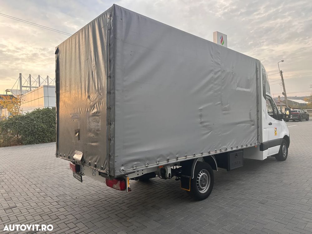 Mercedes-Benz SPRINTER 316 CDI PRELATA CABINA DE DORMIT IN SPATE - 5