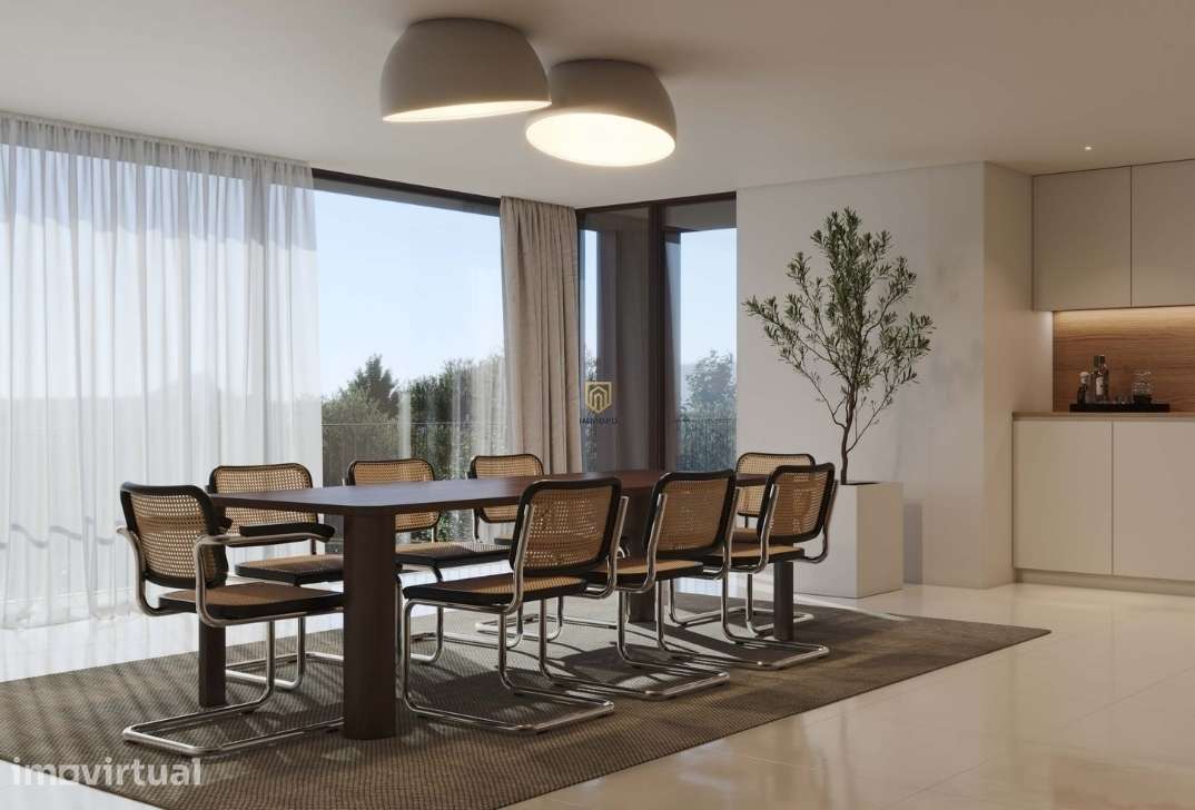 Apartamento T2 em condomínio de luxo com 96 m2 e varanda de 11.6 m2. - Grande imagem: 2/20