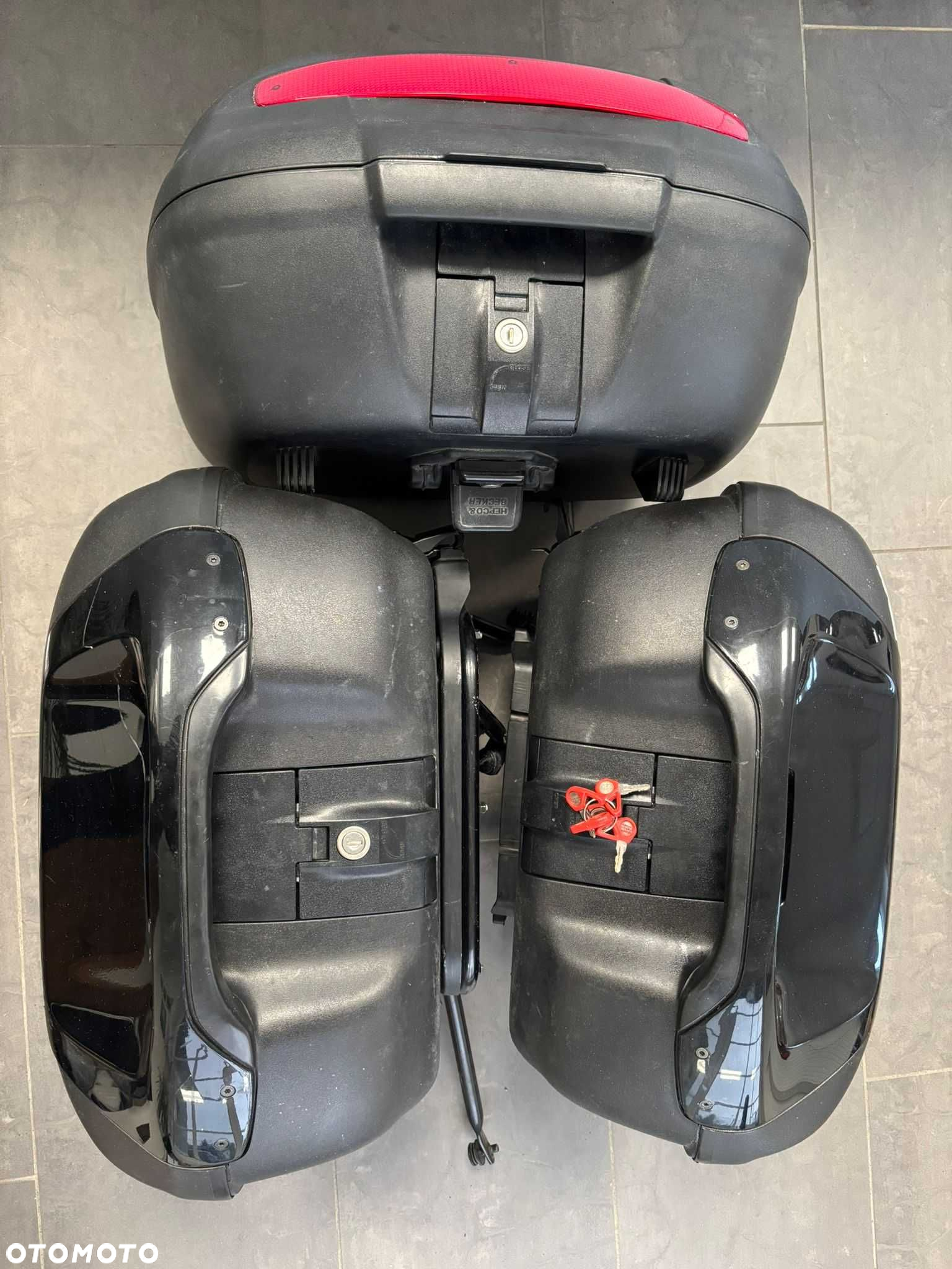 Kufry Boczne Centralny ze stelażami 3x Hepco&Becker Honda CB 1300 [94] - 4