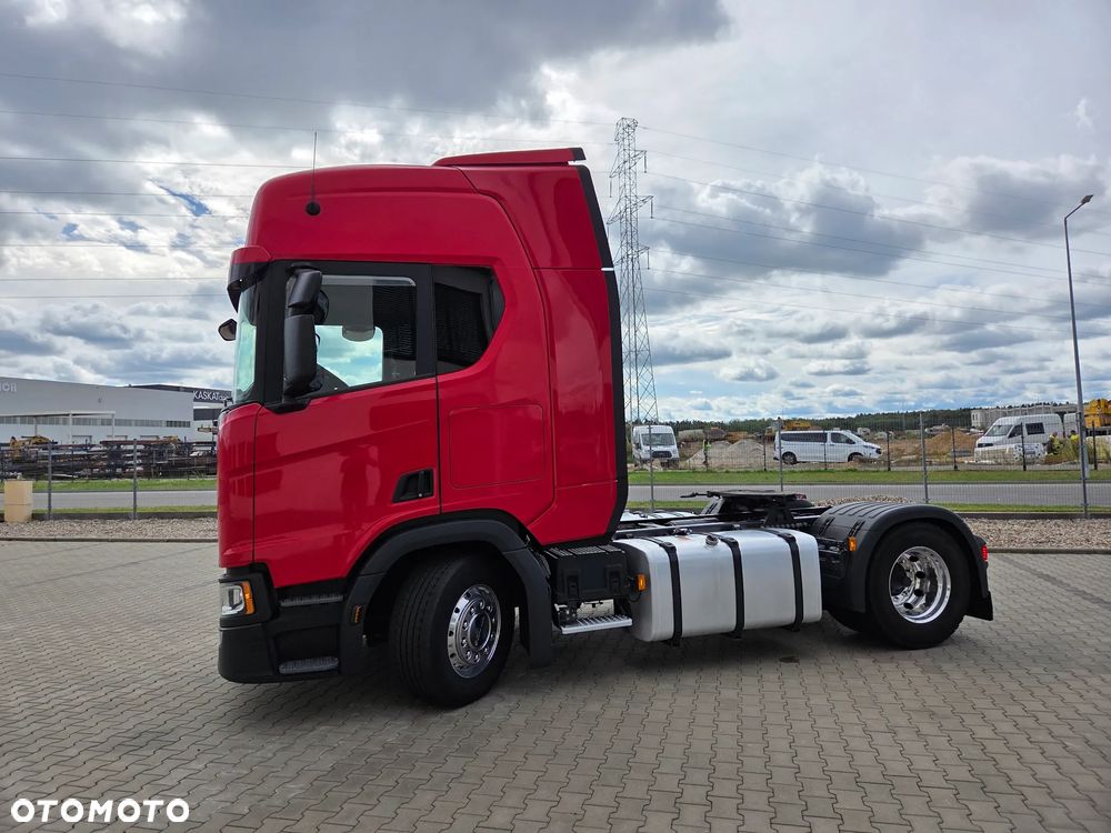 Scania R450/ 4 PODUSZKI TYŁ/ KLIMA POSTOJOWA/ ALUFELGI/ NAVI/ TACHOGRAF NOWA GENERACJA/ BAKI 1250L - 10