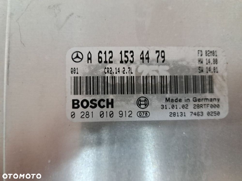 MERCEDES  A61211534479 KOMPUTER  STEROWNIK  SILNIKA - 2