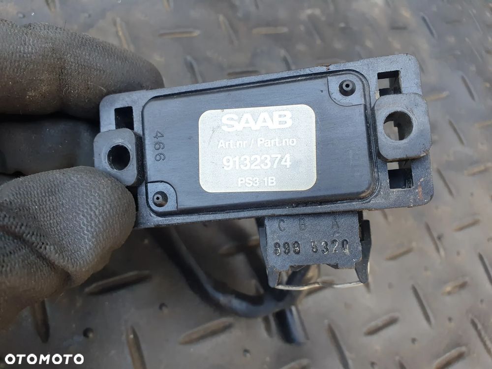 SAAB 9000CS 2.0T 900 NG 9-3 CZUJNIK CIŚNIENIA MAP SENSOR 9132374 + WTYCZKA - 1