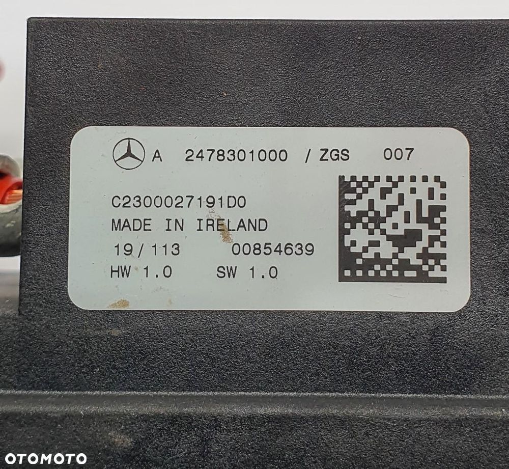 NAGRZEWNICA ELEKTRYCZNA MERCEDES W177 A2478301000 - 3