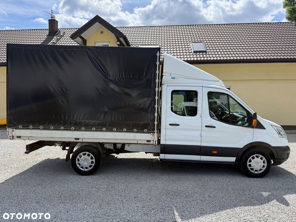 Ford Transit Doka Brygadowy Skrzynia Plandeka 7 os. 2.2 TDCI 125KM Salon Polska - 6