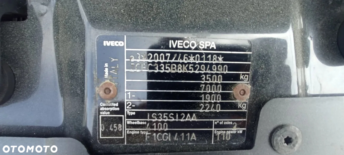 Iveco DAILY 3.0   35S15  12 PALET FIRANKA - 14