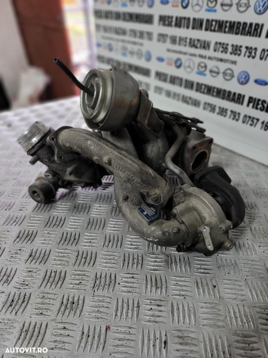 Turbo Turbina Bi-Turbo Biturbo Bmw X5 X6 E70 E71 E60 E61 E65 E90 E91 3.5D 3.0D Cod - 3