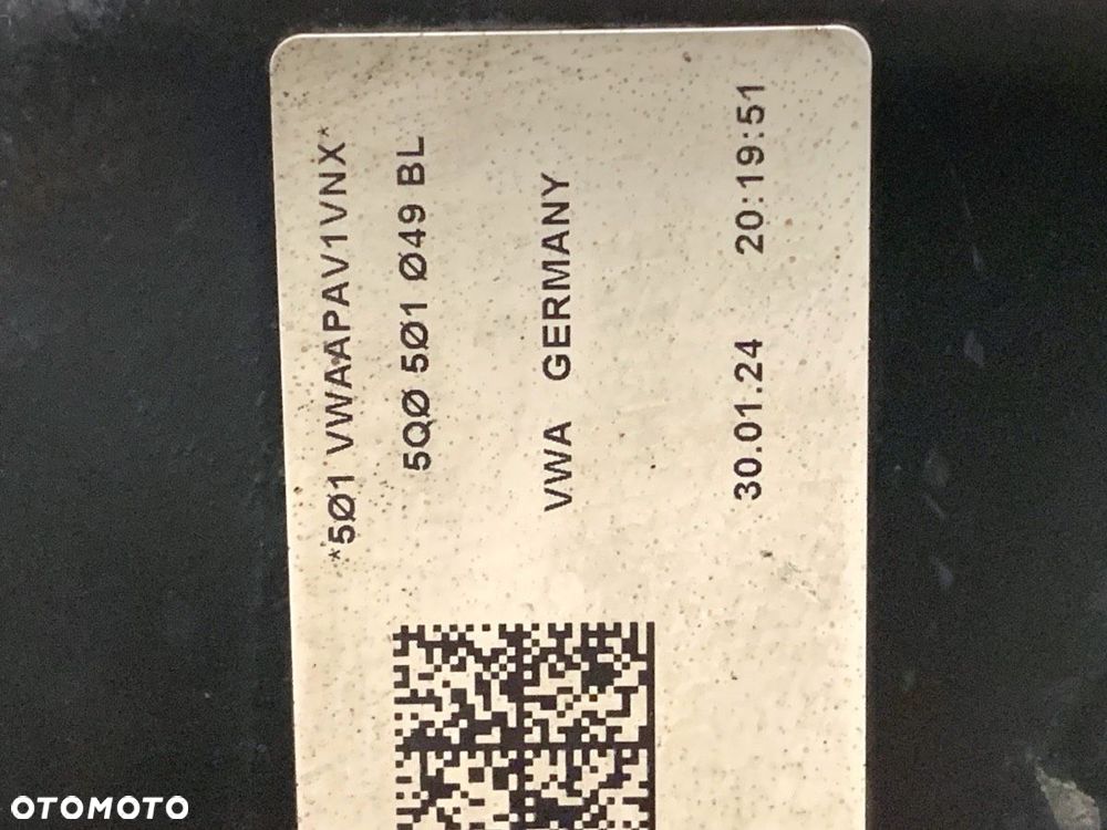 BELKA TYŁ  SKODA OCTAVIA IV Combi (NX5) 2019 - 2022 2.0 TDI 110 kW [150 KM] olej napędowy 2019 - - 9