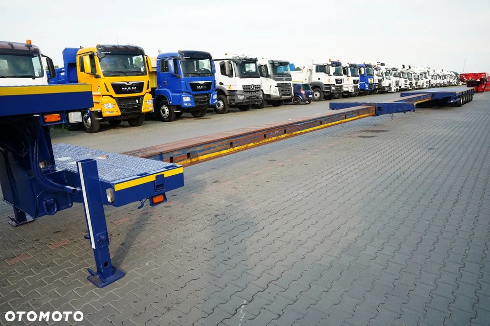 Nooteboom / NISKOPODWOZIE / ROZCIĄGANA / LAWETA / 33 M / 6 OSI /  OSIE SKRĘTNE / SAF /  DMC 85 000 KG - 7