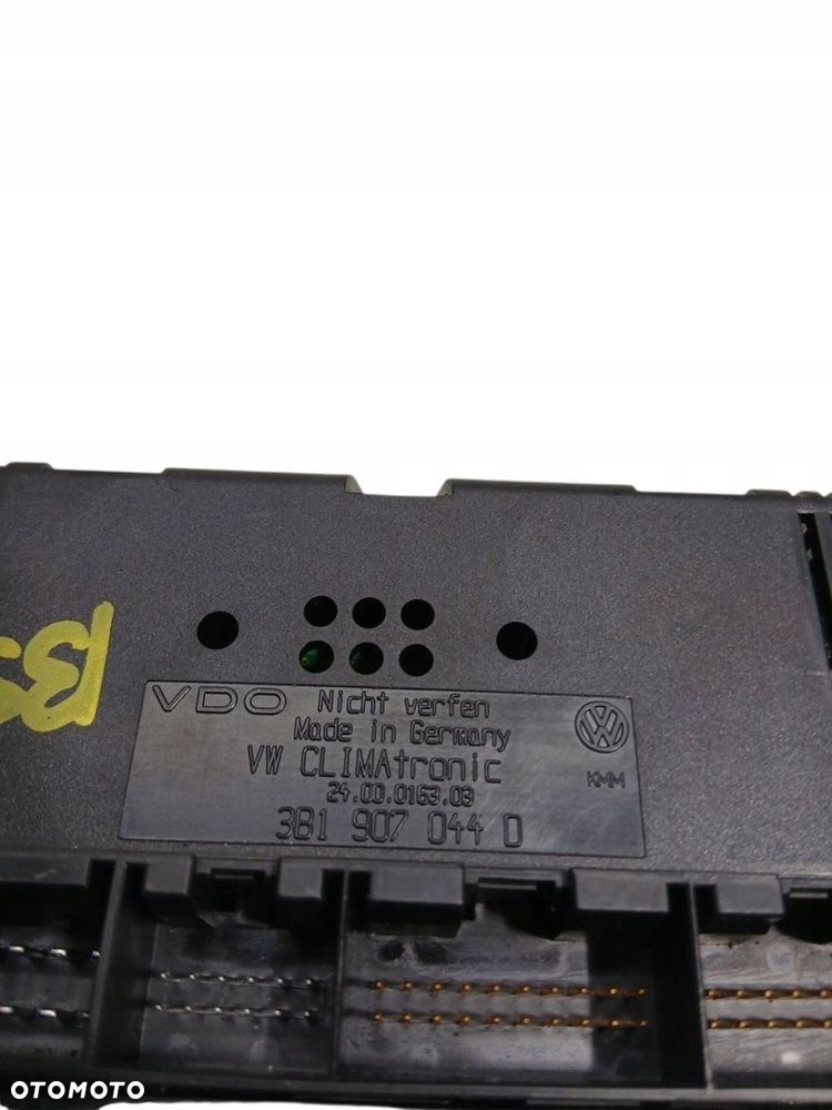 panel sterowania klimatyzacją vw passat b5 3b1907044d - 3