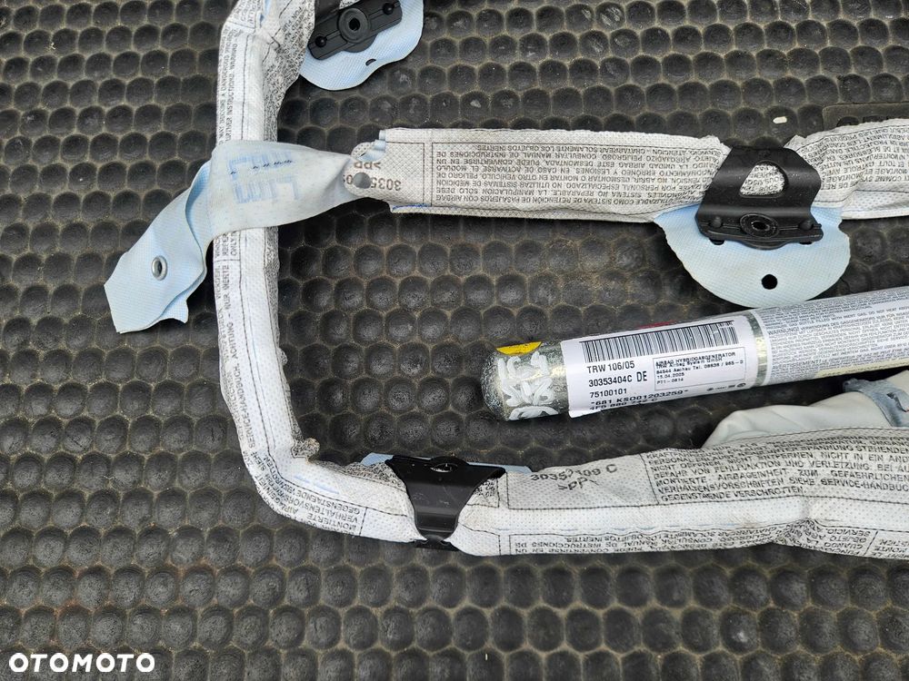 Kurtyna Boczna Kurtyny 4F5880741C 4F5880742C Poduszka Powietrzna Air Bag Lewa Prawa Komplet Audi A6 C6 Sedan. - 33