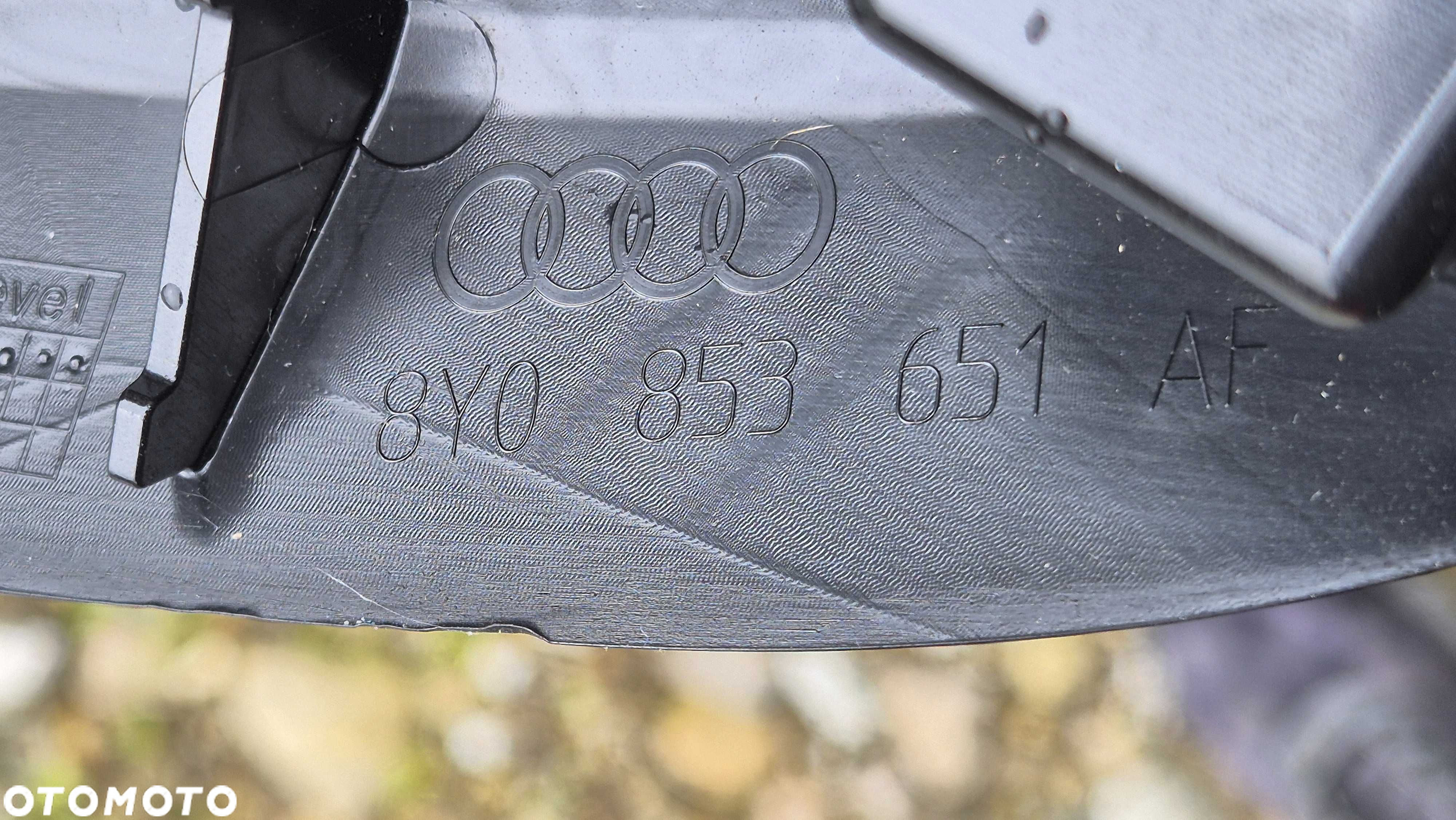 Atrapa chłodnicy GRILL Audi A3 8Y LIFT 24- S-LINE OE 8Y0 BLACK NOWY - 8