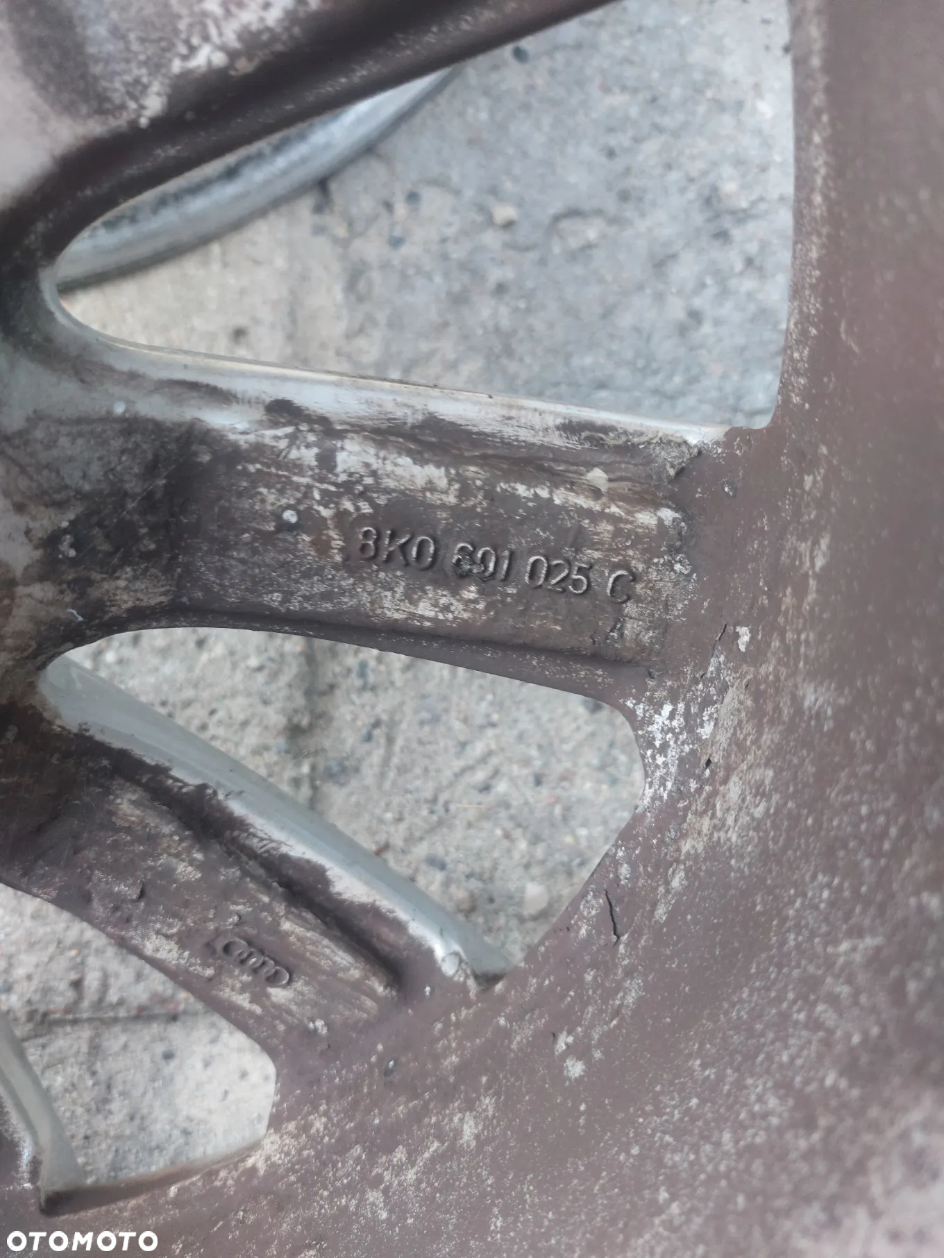 AUDI A4 B8 FELGI ALUMINIOWE R17 8J ET47 5X112 ORYGINAŁ PROSTE! - 6