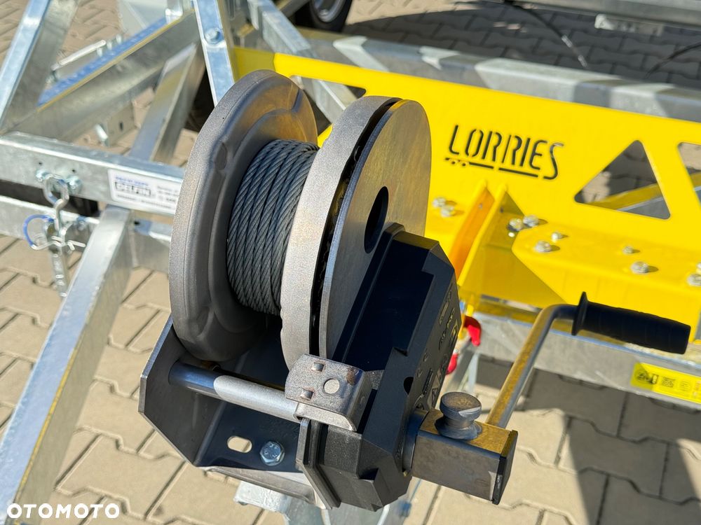 Lorries Przyczepa TPB27-4925 do transportu bębna z kablem - 15