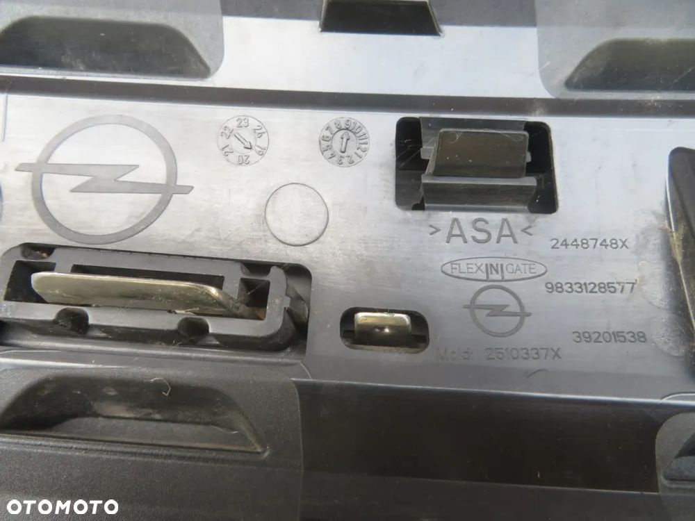 ATRAPA GRILL OPEL ZAFIRA D 19R- CHROM DEMONTAŻ KRAKÓW - 14